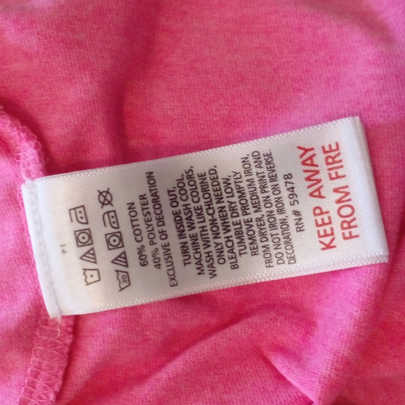 Cynthia Rowley kid sz 12 pink tank top with pineapple on the front GUC - Picture 6 of 10